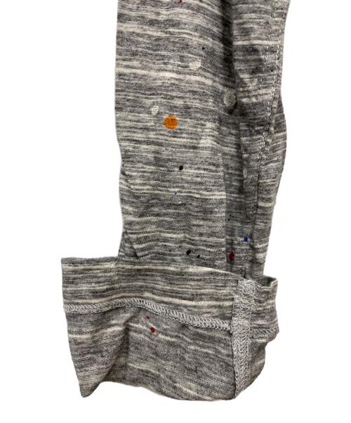 COMME des GARCONS HOMME（コムデギャルソン オム）COMME des GARCONS HOMME (コムデギャルソン オム) ペイントカットソー グレー サイズ:Mの古着・服飾アイテム