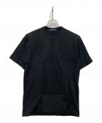 COMME des GARCONS HOMMEコムデギャルソン オム）の古着「18SS クルーネックTシャツ」｜ブラック