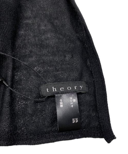 theory（セオリー）theory (セオリー) カシミヤストール ブラックの古着・服飾アイテム