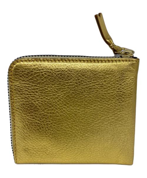 COMME des GARCONS（コムデギャルソン）COMME des GARCONS (コムデギャルソン) CDG WALLET L字ファスナーウォレット ゴールドの古着・服飾アイテム
