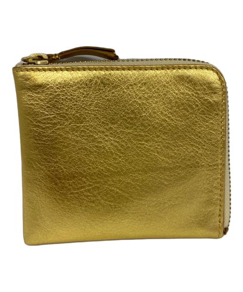 COMME des GARCONS（コムデギャルソン）COMME des GARCONS (コムデギャルソン) CDG WALLET L字ファスナーウォレット ゴールドの古着・服飾アイテム