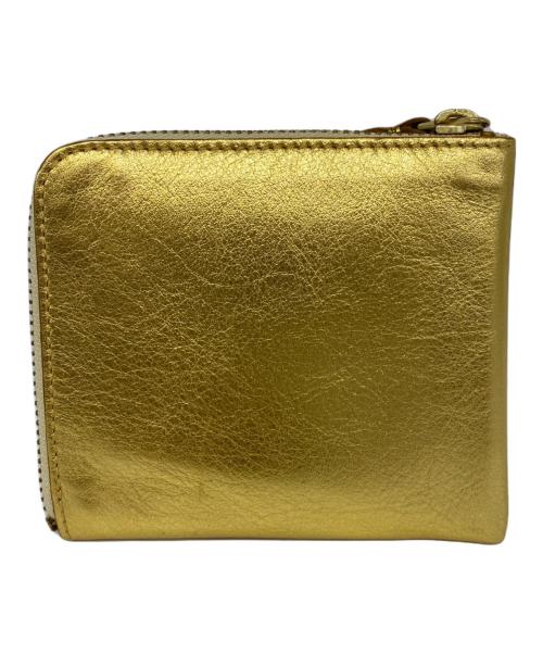 COMME des GARCONS（コムデギャルソン）COMME des GARCONS (コムデギャルソン) CDG WALLET L字ファスナーウォレット ゴールドの古着・服飾アイテム