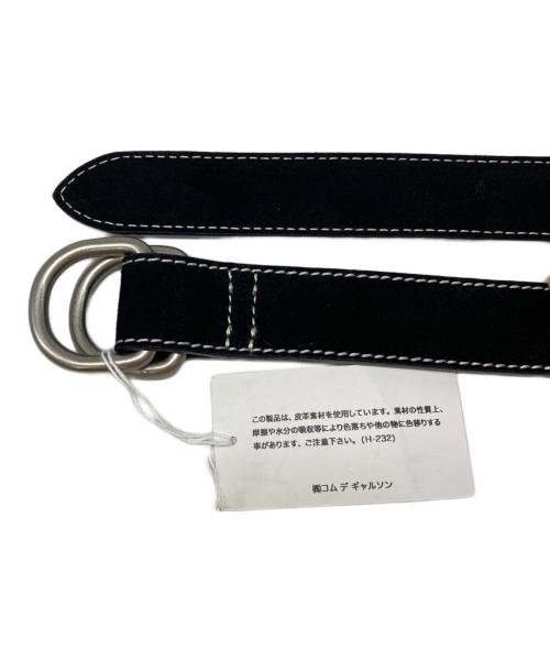 COMME des GARCONS HOMME（コムデギャルソン オム）COMME des GARCONS HOMME (コムデギャルソン オム) レザーベルト ブラックの古着・服飾アイテム