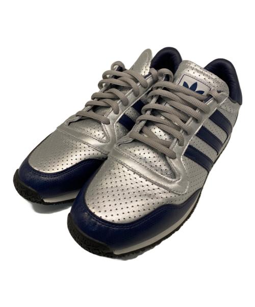 adidas（アディダス）adidas (アディダス) GALAXY OG シルバー×ネイビー サイズ:26.5㎝の古着・服飾アイテム