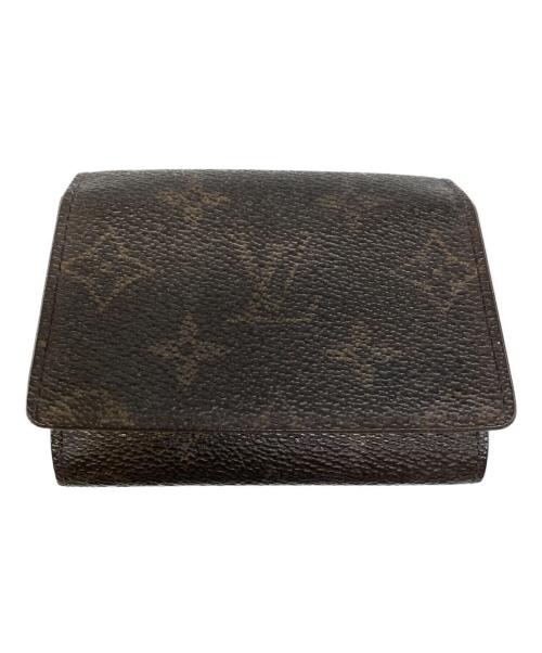 LOUIS VUITTON（ルイ ヴィトン）LOUIS VUITTON (ルイ ヴィトン) アンヴェロップ・カルト・ドゥ・ヴィジット ブラウンの古着・服飾アイテム