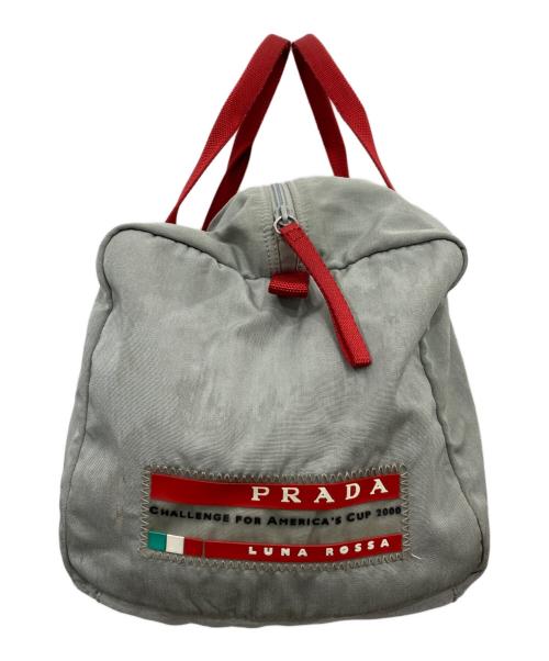 PRADA SPORTS（プラダスポーツ）PRADA SPORTS (プラダスポーツ) ボストンバッグ グレーの古着・服飾アイテム