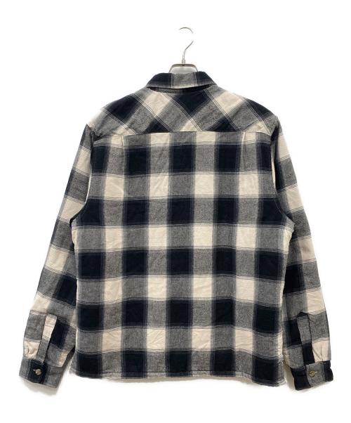 SUPREME（シュプリーム）Supreme (シュプリーム) 17AW  Buffalo Plaid Sherpa Lined Chore Shirt ブラック サイズ:Lの古着・服飾アイテム