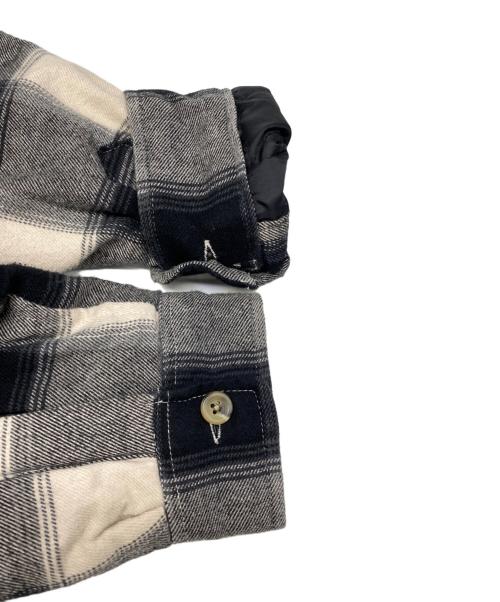 SUPREME（シュプリーム）Supreme (シュプリーム) 17AW  Buffalo Plaid Sherpa Lined Chore Shirt ブラック サイズ:Lの古着・服飾アイテム