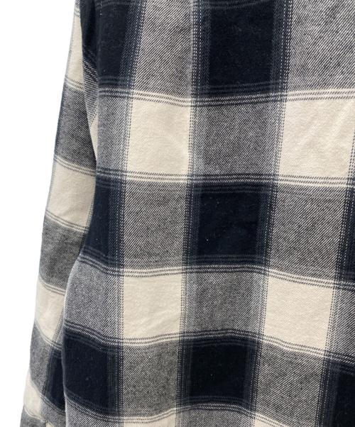 SUPREME（シュプリーム）Supreme (シュプリーム) 17AW  Buffalo Plaid Sherpa Lined Chore Shirt ブラック サイズ:Lの古着・服飾アイテム