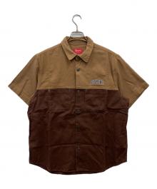 SUPREME（シュプリーム）の古着「19SS 2-Tone Denim S/S Shirt」｜ブラウン