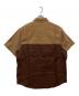 Supreme (シュプリーム) 19SS 2-Tone Denim S/S Shirt ブラウン サイズ:M：12000円