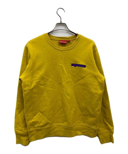 SUPREME（シュプリーム）Supreme (シュプリーム) 18FW Connect Crewneck Sweatshirt イエロー サイズ:Mの古着・服飾アイテム