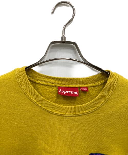 SUPREME（シュプリーム）Supreme (シュプリーム) 18FW Connect Crewneck Sweatshirt イエロー サイズ:Mの古着・服飾アイテム