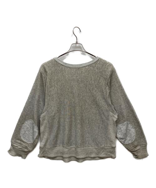 Champion REVERSE WEAVE（チャンピオン リバース ウィーブ）Champion REVERSE WEAVE (チャンピオン リバース ウィーブ) 80’s USMA 染込プリントクルーネックスウェット グレー サイズ:Mの古着・服飾アイテム