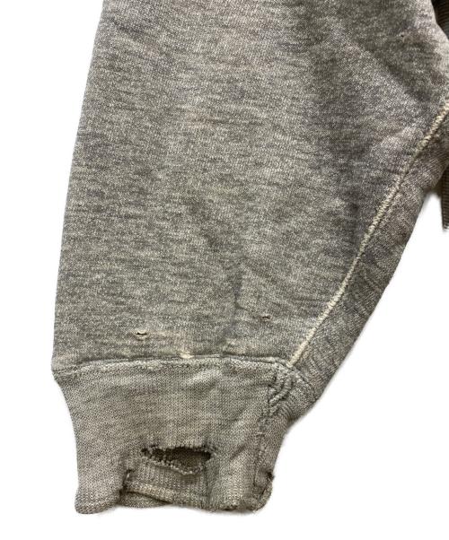 Champion REVERSE WEAVE（チャンピオン リバース ウィーブ）Champion REVERSE WEAVE (チャンピオン リバース ウィーブ) 80’s USMA 染込プリントクルーネックスウェット グレー サイズ:Mの古着・服飾アイテム