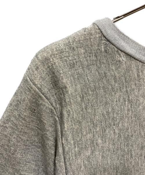 Champion REVERSE WEAVE（チャンピオン リバース ウィーブ）Champion REVERSE WEAVE (チャンピオン リバース ウィーブ) 80’s USMA 染込プリントクルーネックスウェット グレー サイズ:Mの古着・服飾アイテム