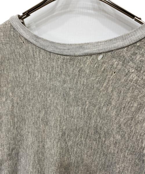 Champion REVERSE WEAVE（チャンピオン リバース ウィーブ）Champion REVERSE WEAVE (チャンピオン リバース ウィーブ) 80’s USMA 染込プリントクルーネックスウェット グレー サイズ:Mの古着・服飾アイテム