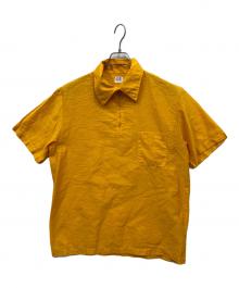 C.P COMPANY（シーピーカンパニー）の古着「00’s コットンナイロン S/Sシャツ」｜イエロー
