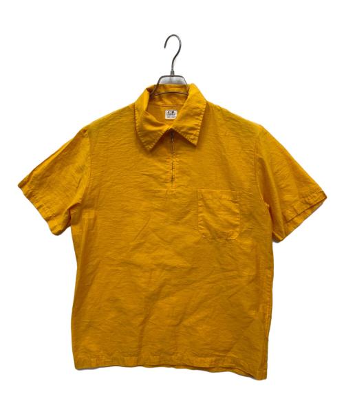C.P COMPANY（シーピーカンパニー）C.P COMPANY (シーピーカンパニー) 00’s コットンナイロン S/Sシャツ イエロー サイズ:3の古着・服飾アイテム