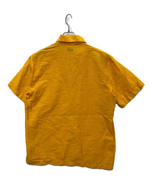 C.P COMPANY（シーピーカンパニー）C.P COMPANY (シーピーカンパニー) 00’s コットンナイロン S/Sシャツ イエロー サイズ:3の古着・服飾アイテム