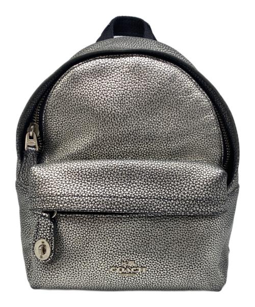 COACH（コーチ）COACH (コーチ) ミニリュック シルバーの古着・服飾アイテム