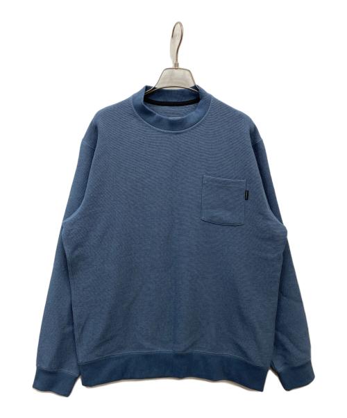 THE NORTH FACE（ザ ノース フェイス）THE NORTH FACE (ザ ノース フェイス) ロングスリーブコンフォーティブワッフルクルー ブルー サイズ:Lの古着・服飾アイテム