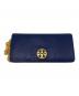 TORY BURCH（トリーバーチ）の古着「チェーン付長財布」｜ネイビー