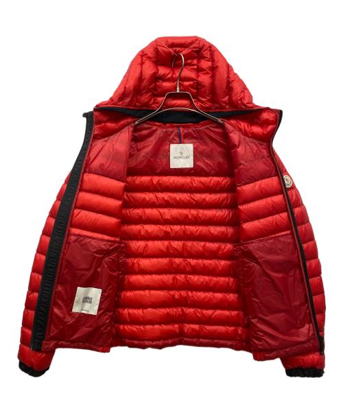 MONCLER（モンクレール）MONCLER (モンクレール) MORVAN/ダウンジャケット レッド サイズ:Mの古着・服飾アイテム