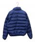GUCCI (グッチ) 裏GG ヒステリアロゴ ダウンジャケット ネイビー サイズ:46（M)：35000円