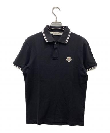中古・古着通販】MONCLER (モンクレール) ロゴパッチポロシャツ