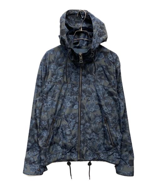 COACH（コーチ）COACH (コーチ) フラワーカモウィンドブレーカージャケット ネイビー サイズ:Sの古着・服飾アイテム