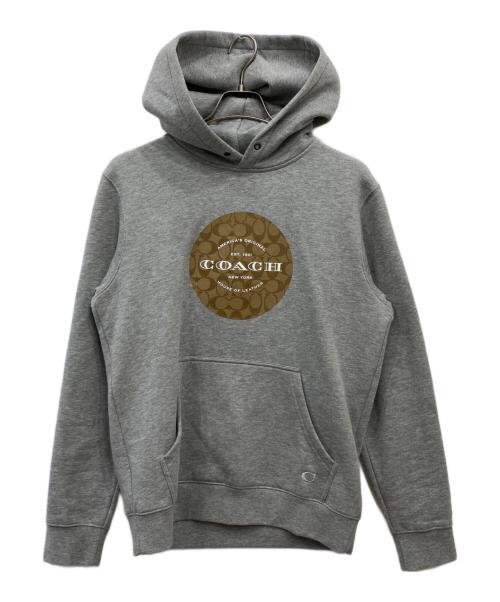 COACH（コーチ）COACH (コーチ) パーカー グレー サイズ:Sの古着・服飾アイテム