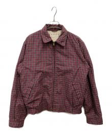 McGREGOR（マックレガー）の古着「60sチェックナイロンブルゾン」｜レッド