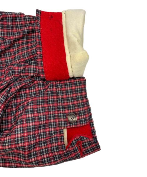 McGREGOR（マックレガー）McGREGOR (マックレガー) 60sチェックナイロンブルゾン レッド サイズ:Lの古着・服飾アイテム