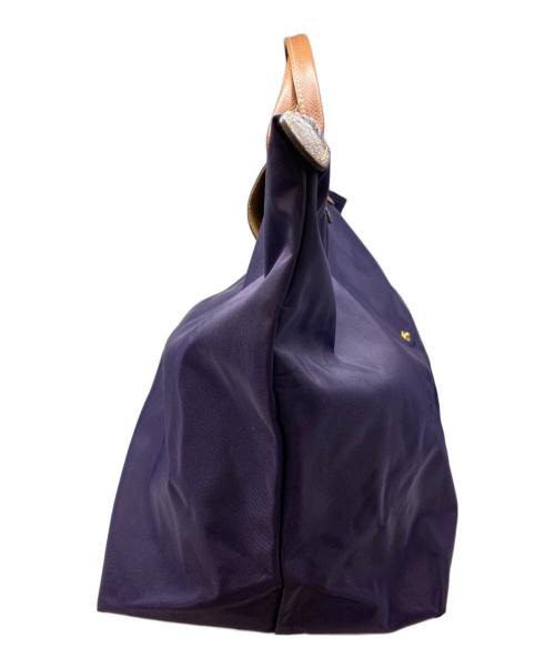 LONGCHAMP（ロンシャン）LONGCHAMP (ロンシャン) ル プリアージュ オリジナル L トラベルバッグ パープルの古着・服飾アイテム