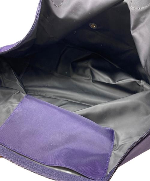 LONGCHAMP（ロンシャン）LONGCHAMP (ロンシャン) ル プリアージュ オリジナル L トラベルバッグ パープルの古着・服飾アイテム