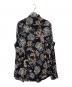 ETRO (エトロ) オールドスクール タトゥー プリント シルク 長袖シャツ ブラック サイズ:39：25000円