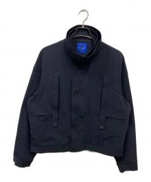 KIKO KOSTADINOV×asics（キコ・コスタディノフ×アシックス）の古着「NOVALIS LIATRISORY BLOUSONナイロンジャケット」｜ブラック