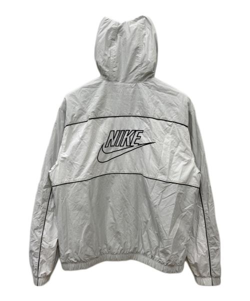 NIKE（ナイキ）NIKE (ナイキ) クラブ アスリート フード付きジャケット グレー サイズ:Mの古着・服飾アイテム