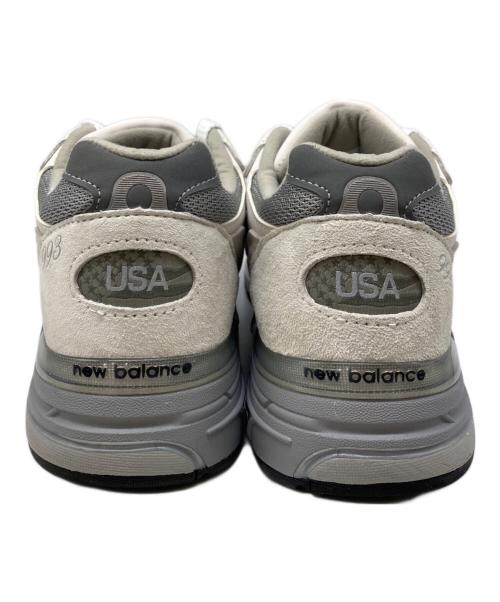 NEW BALANCE（ニューバランス）NEW BALANCE (ニューバランス) Made in USA 993 ホワイト サイズ:27㎝の古着・服飾アイテム