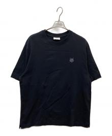 maison kitsune（メゾンキツネ）の古着「BOLD FOX HEAD PATCH OVERSIZE TEE-SHIR」｜ブラック