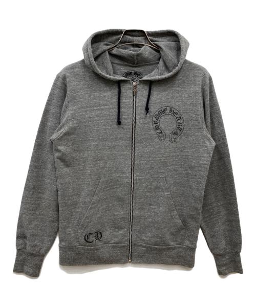 CHROME HEARTS（クロムハーツ）CHROME HEARTS (クロムハーツ) ジップパーカー グレー サイズ:Sの古着・服飾アイテム