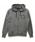 CHROME HEARTS（クロムハーツ）の古着「Dagger Zip Horse Shoe /ダガージップ ホースシューロゴジップパーカー」｜グレー