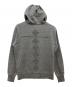 CHROME HEARTS (クロムハーツ) Dagger Zip Horse Shoe /ダガージップ ホースシューロゴジップパーカー グレー サイズ:S：100000円