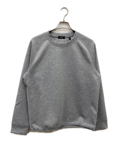 theory（セオリー）theory (セオリー) CONNECT JSY BRAY LS スウェット グレー サイズ:Mの古着・服飾アイテム