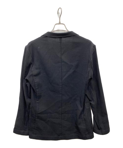 HUGO BOSS（ヒューゴ ボス）HUGO BOSS (ヒューゴ ボス) ワッフルテーラードジャケット ブラック サイズ:FREEの古着・服飾アイテム