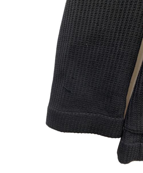 HUGO BOSS（ヒューゴ ボス）HUGO BOSS (ヒューゴ ボス) ワッフルテーラードジャケット ブラック サイズ:FREEの古着・服飾アイテム
