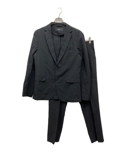 HUGO BOSS（ヒューゴ ボス）HUGO BOSS (ヒューゴ ボス) セットアップスーツ ブラック サイズ:SIZE 46の古着・服飾アイテム