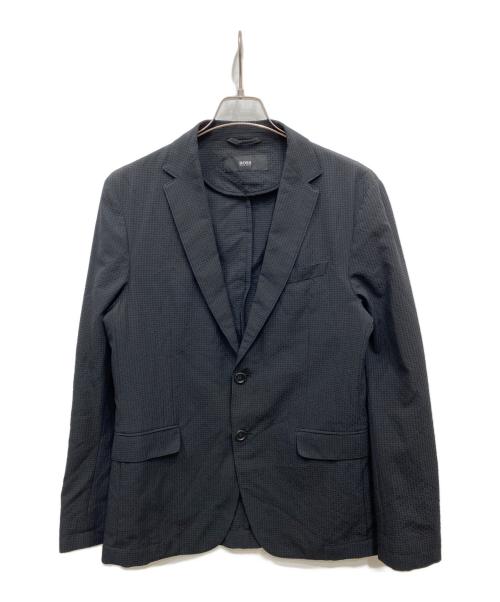 HUGO BOSS（ヒューゴ ボス）HUGO BOSS (ヒューゴ ボス) セットアップスーツ ブラック サイズ:SIZE 46の古着・服飾アイテム