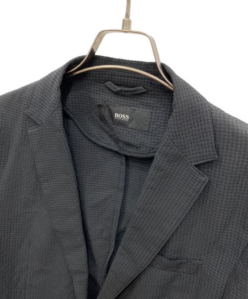 HUGO BOSS（ヒューゴ ボス）HUGO BOSS (ヒューゴ ボス) セットアップスーツ ブラック サイズ:SIZE 46の古着・服飾アイテム